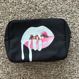 Kylie Cosmetics Black Makeup Bag